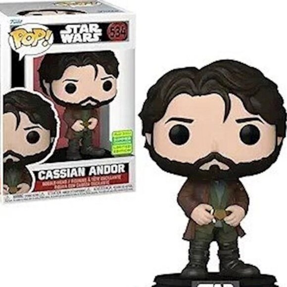 Funko Pop! Star Wars Rogue One #534 Cassian Andor 2022 Summer Convention LE - Picture 1 of 5